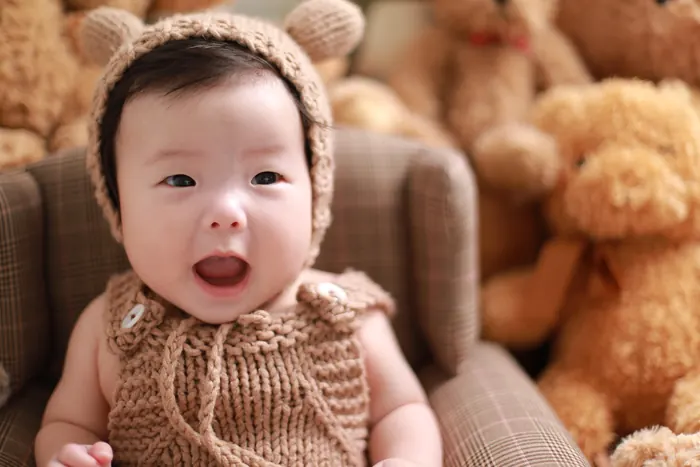 Baby Pastel Studio 100 Days Photo Shoot