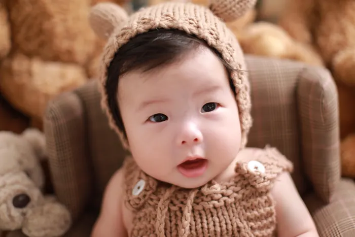 Baby Pastel Studio 100 Days Photo Shoot
