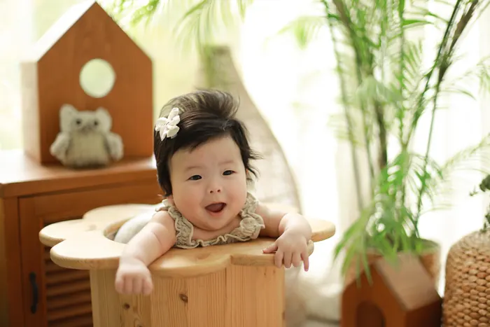 Baby Pastel Studio 100 Days Photo Shoot