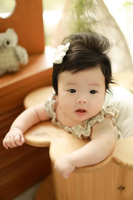 Baby Pastel Studio 100 Days Photo Shoot