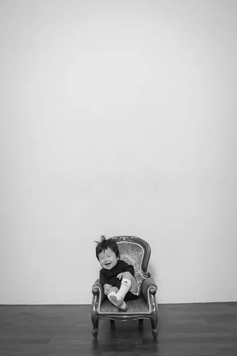Cozy photo with mom